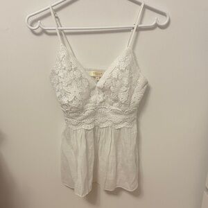 Rebellion White Lace Top
